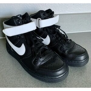 Nike Air Force 1 High By You Custom “LOVE” Black White AQ3777-994 Women’s 8.5